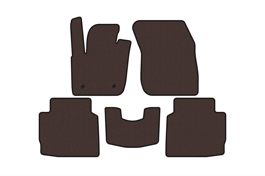 Lincoln MKZ 2012–2020 Rubberen automatten Carsuit (2016-2020, SD, bruin) Image
