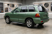 Hyundai Santa Fe 1 2000–2006 Side steps Line (2 stuks, aluminium) foto 1
