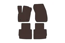 Lincoln MKZ 2012–2020 Rubberen automatten Carsuit (Bruin) foto 1