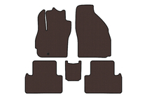 Mazda 5 2005–2009 Carsuit rubberen automatten (2 rijen, 7-zits, bruin) foto 1