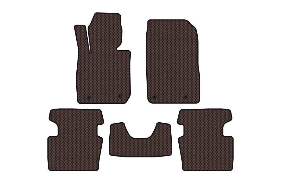 Mazda CX-3 2015– Rubberen automatten Carsuit (2018+, bruin) Image