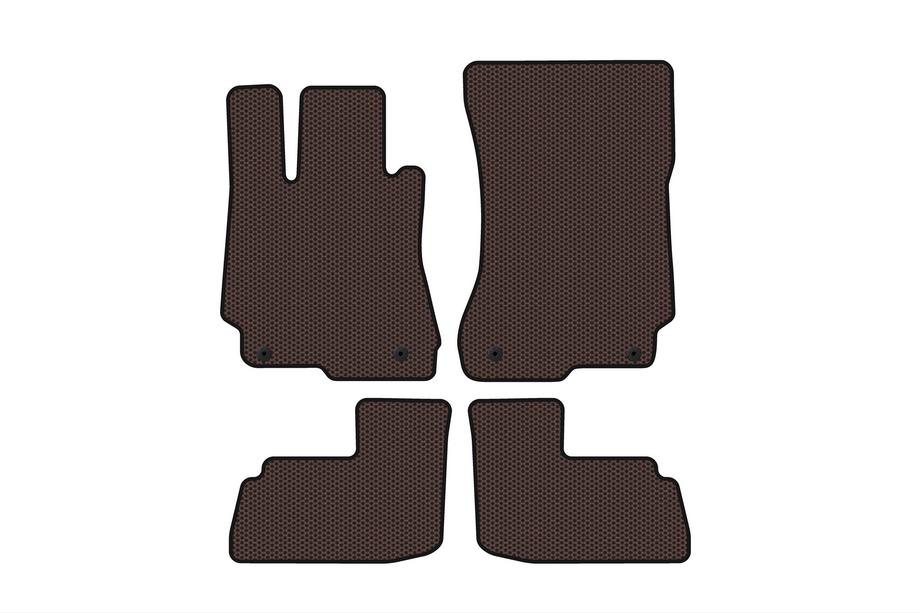 Mercedes CL-klasse C216 2006–2014 Rubberen automatten Carsuit (Bruin) Image