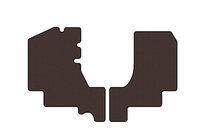 Mercedes T1 (207-410) 1977–1995 Rubberen automatten Carsuit (Bruin) foto 1