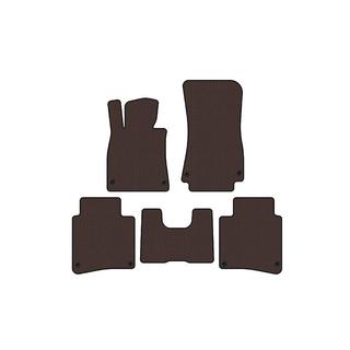 Rubberen automatten Carsuit (2017-2020, SD, lange wielbasis, bruin) Mercedes S-Class W222 2013–2022 foto 1
