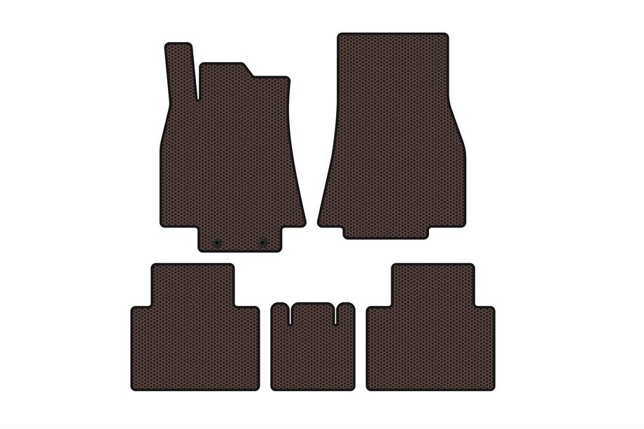 Mercedes B-Klasse W245 2005–2011 Rubberen automatten Carsuit (Bruin) Image