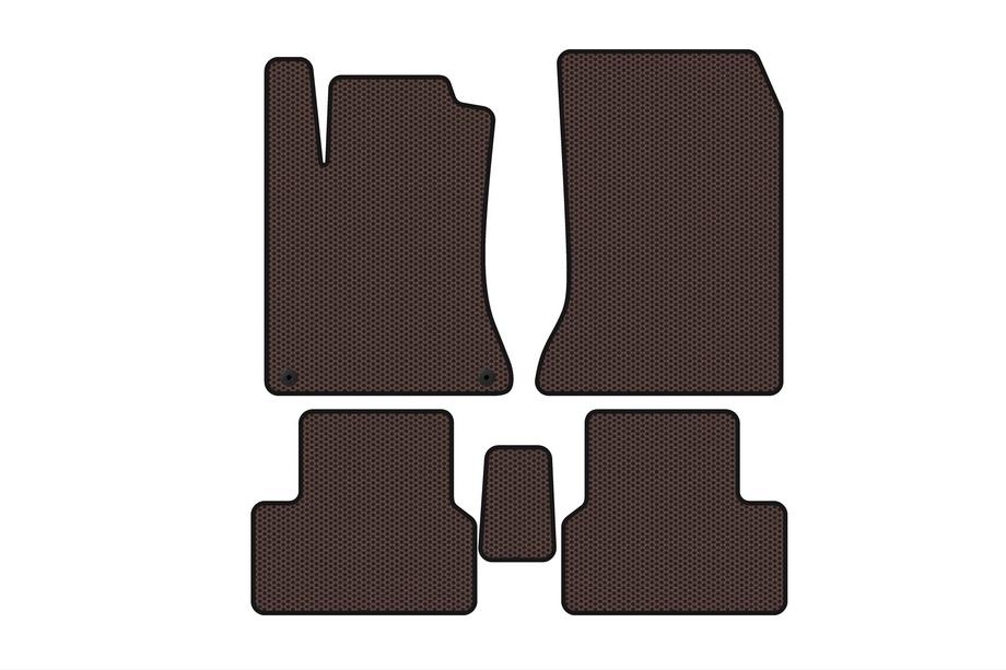 Mercedes B-klasse W246 2011–2018 Rubberen vloermatten Carsuit (2011-2014, Bruin) Image