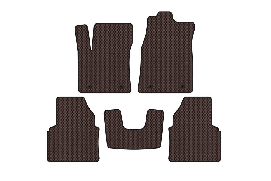 MG 550 2008–2014 Rubberen automatten Carsuit (Bruin) Image