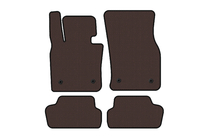 Mini Cooper F55/56/57 2014–2023 Rubberen automatten Carsuit (voor F56, bruin) foto 1
