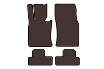 Mini Clubman R55/R56 2007–2014 Carsuit rubberen automatten voor het interieur (voor R56, bruin) foto 1
