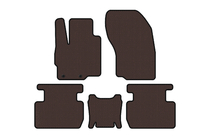 Mitsubishi Outlander 2021– Rubberen automatten Carsuit (Bruin) foto 1