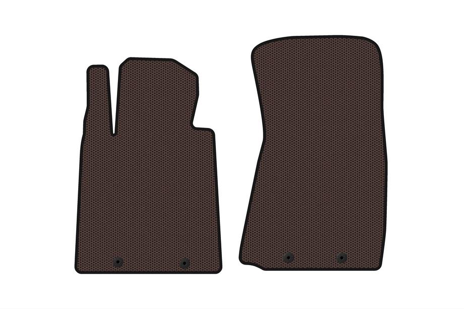Nissan 370Z 2008–2021 Carsuit rubberen automatten (Coupé, bruin) Image