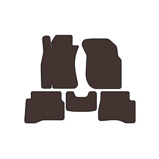 Rubberen automatten Carsuit (SD, bruin) Nissan Almera N16 2000–2006 foto 1