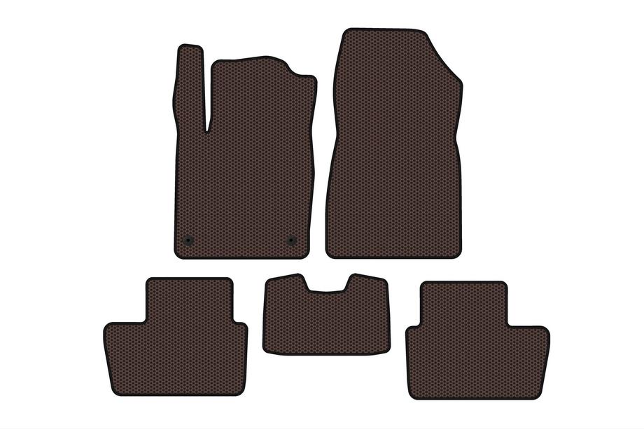 Nissan Juke 2020– Rubberen automatten Carsuit (Bruin) Image