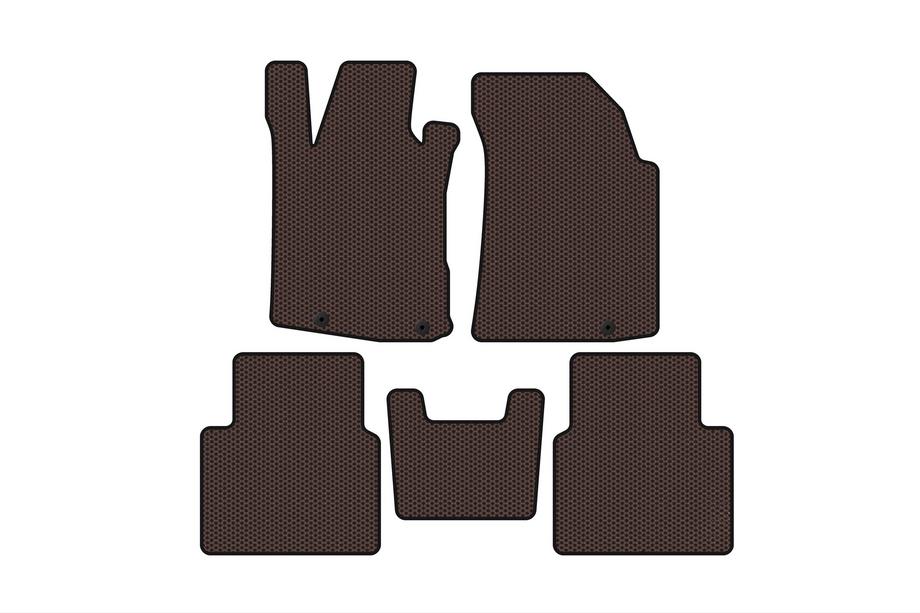 Nissan Maxima 2015–2023 Rubberen automatten Carsuit (SD, bruin) Image