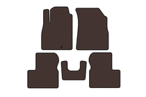 Nissan Micra K13 2011–2016 Rubberen automatten Carsuit (Bruin) foto 1