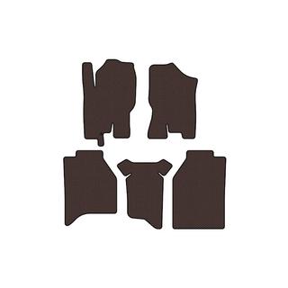Carsuit rubber automatten voor interieur (zonder opbergboxen, bruin) foto 1