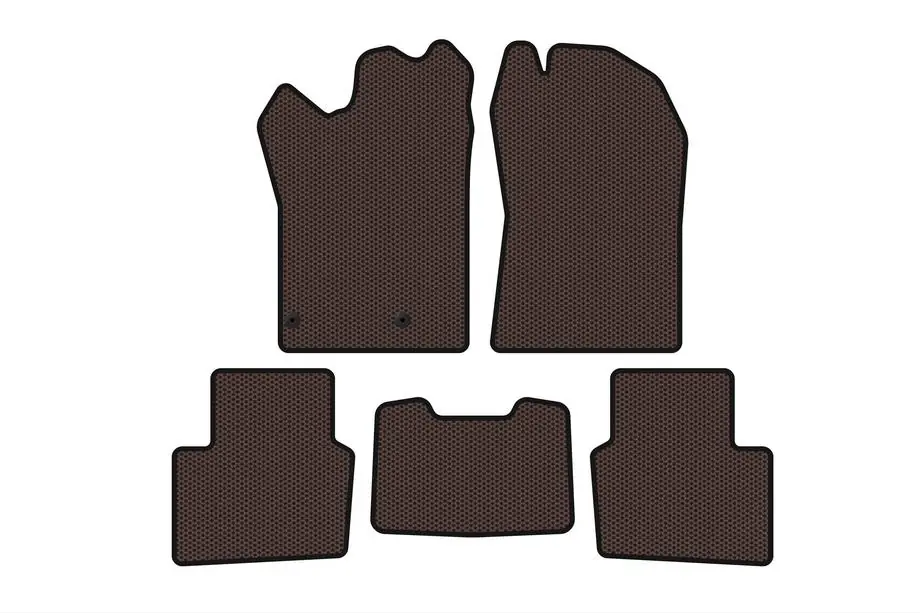 Nissan Qashqai 2021– Rubberen automatten Carsuit (Hybrid, bruin) Image