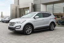 Hyundai Santa Fe 3 2012–2018 Allmond Black zijtreden (2 st., aluminium) foto 1