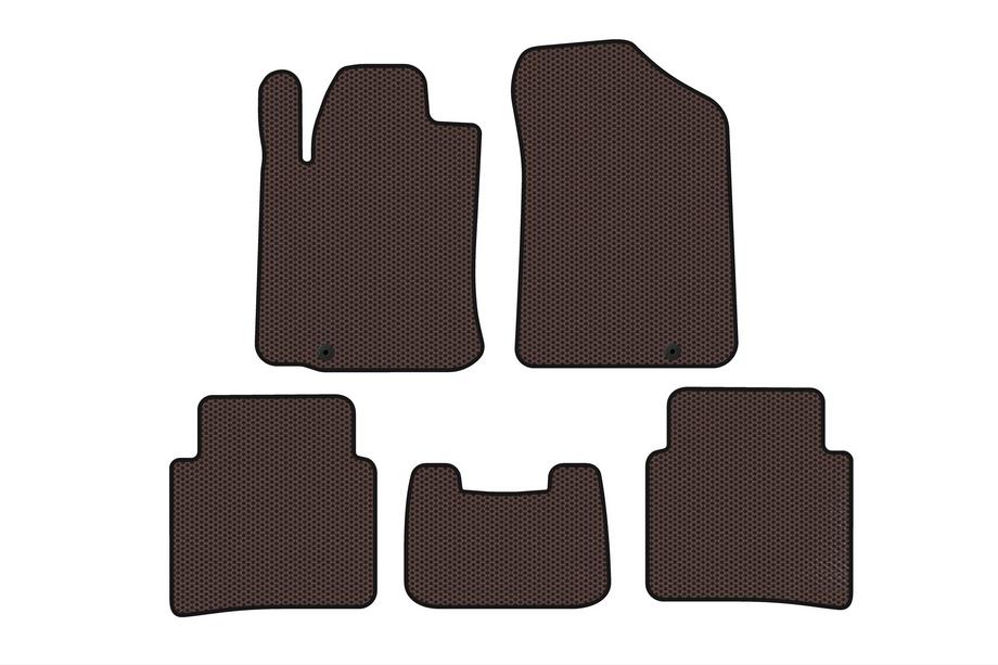 Nissan Teana 2008–2013 Rubberen automatten Carsuit (SD, bruin) Image