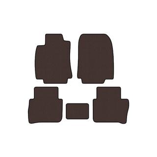 Rubberen automatten Carsuit (HB, bruin) Nissan Tiida 2011–2014 foto 1