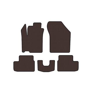 Rubberen automatten Carsuit (HB, bruin) Opel Agila 2007–2015 foto 1