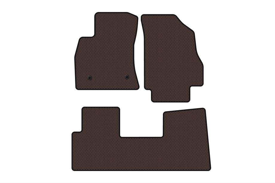 Opel Combo 2012–2018 Rubberen automatten Carsuit (Bruin) Image