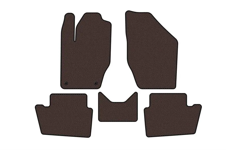 Peugeot 408 2010–2018 Rubberen automatten Carsuit (Bruin) Image