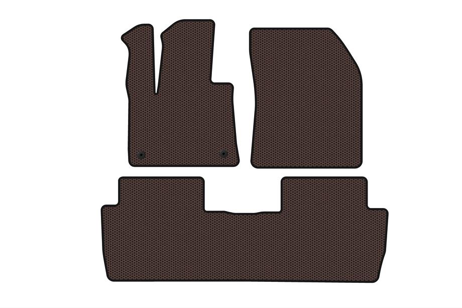 Peugeot 5008 2016–2023 Rubberen automatten Carsuit (2016-2020, bruin) Image