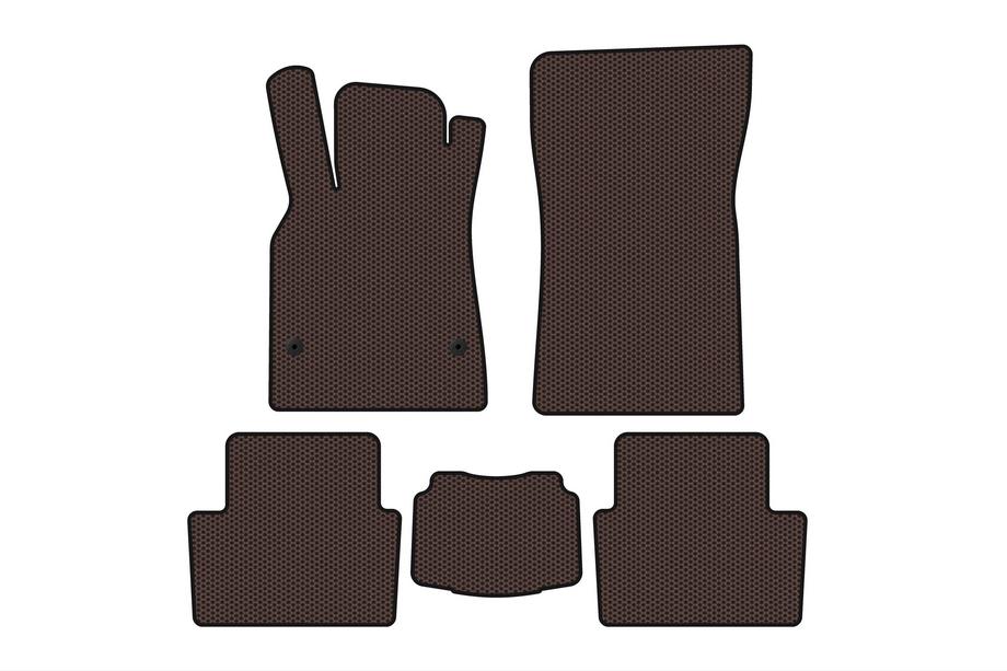 Renault Fluence 2009–2016 Rubberen automatten Carsuit (SD, bruin) Image