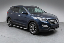 Hyundai Santa Fe 3 2012–2018 Maydos V1 zijtreden (set 2 stuks, aluminium + RVS) foto 1