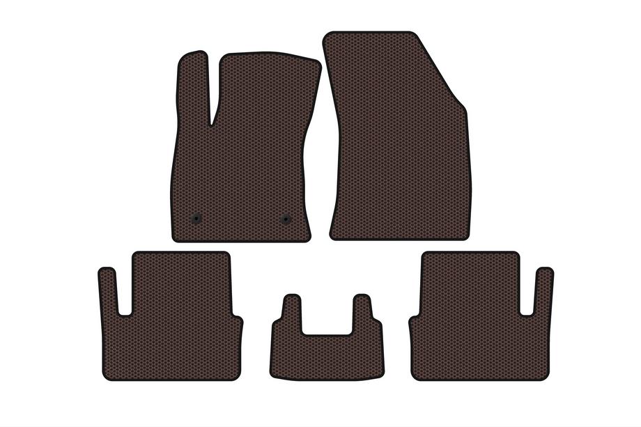 Renault Megane IV 2016–2025 Rubberen automatten Carsuit (HB, bruin) Image