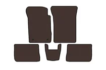 Renault Symbol 2008–2013 Rubberen automatten Carsuit (SD, bruin) foto 1