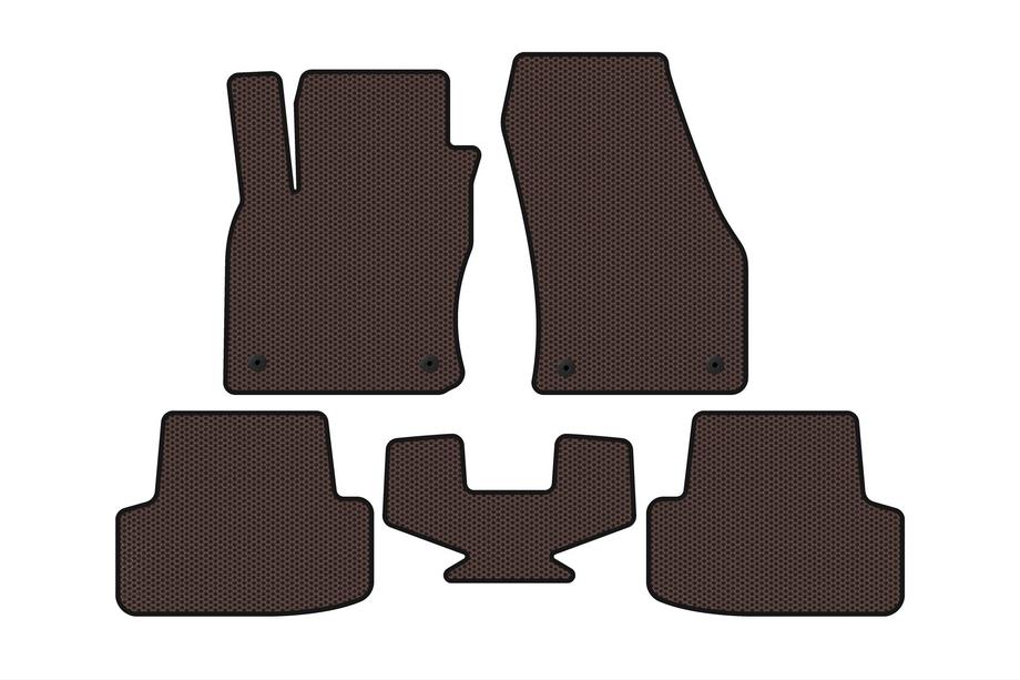 Seat Ateca 2016– Rubberen automatten Carsuit (Bruin) Image