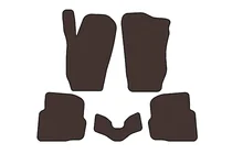 Seat Cordoba 2000–2009 Rubberen automatten Carsuit (SD, bruin) foto 1