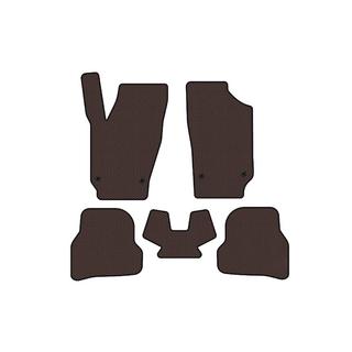 Rubberen automatten Carsuit (2010-2012, HB, 5-deurs, bruin) Seat Ibiza 2010–2017 foto 1