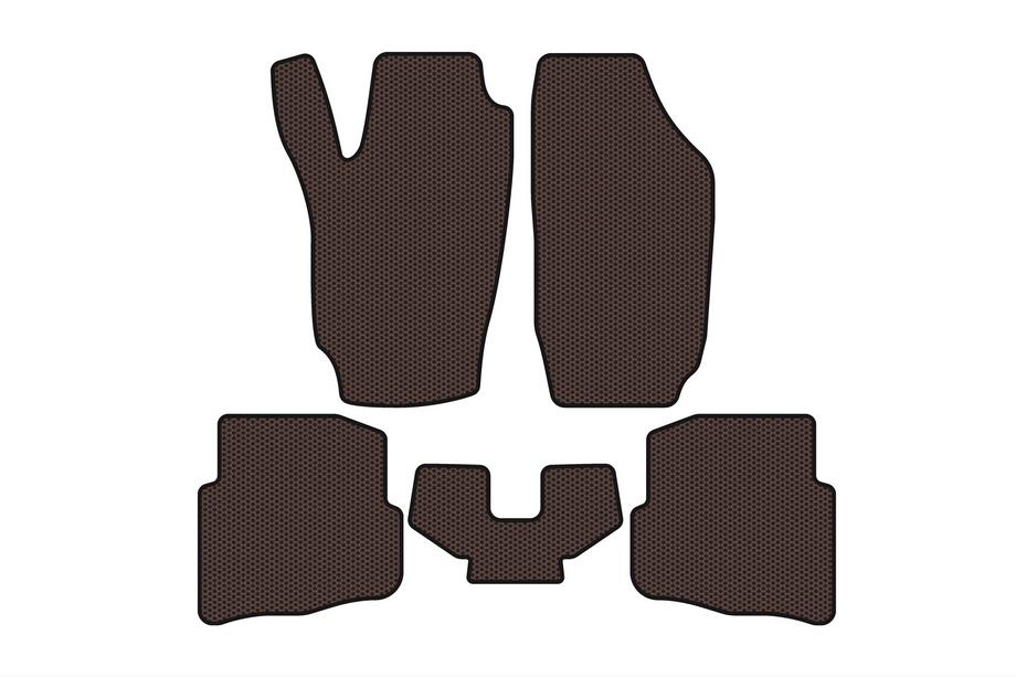Seat Ibiza 2002–2009 Rubberen automatten Carsuit (Bruin) Image
