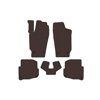 Rubberen automatten Carsuit (SD, bruin) Skoda Fabia 2000–2007 foto 1