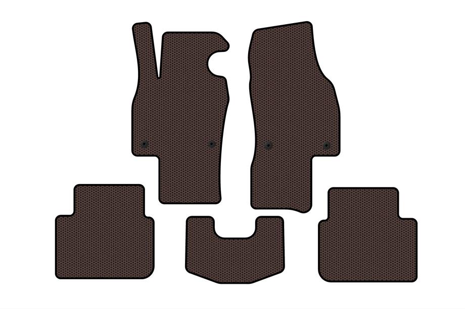 Skoda Scala 2018– Rubberen automatten Carsuit (HB, bruin) Image