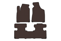 SsangYong Korando 2010–2019 Rubberen automatten Carsuit (2010-2016, bruin) foto 1