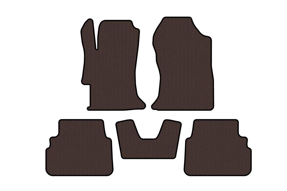Subaru XV 2017–2023 Rubberen matten Carsuit V1 (Bruin) Image