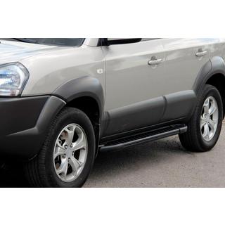 Allmond Black zijtreden (2 st., aluminium) foto 1