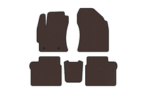 Toyota Corolla 2013–2019 Rubberen automattenset Carsuit (2016-2019, SD, bruin) foto 1