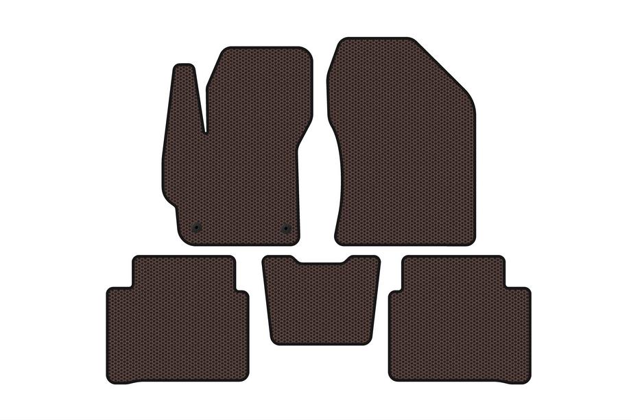 Toyota Corolla 2019– Rubberen automatten Carsuit (SD, bruin) Image