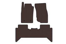 Toyota Hilux 2006–2015 Rubberen automatten Carsuit V2 (Bruin) foto 1