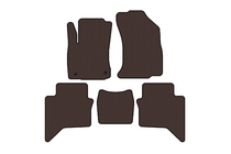 Toyota Hilux 2015– Rubberen automatten Carsuit (Bruin) foto 1