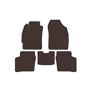 Rubberen automatten Carsuit (LB, bruin) Toyota Prius 2003–2009 foto 1