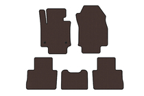 Toyota Rav 4 2019–2025 Rubberen automatten Carsuit (Bruin) foto 1