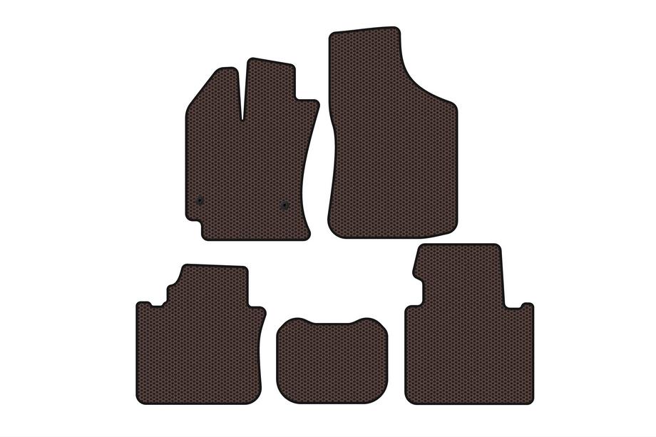 Toyota Venza 2008–2017 Rubberen automatten Carsuit (Bruin) Foto 1