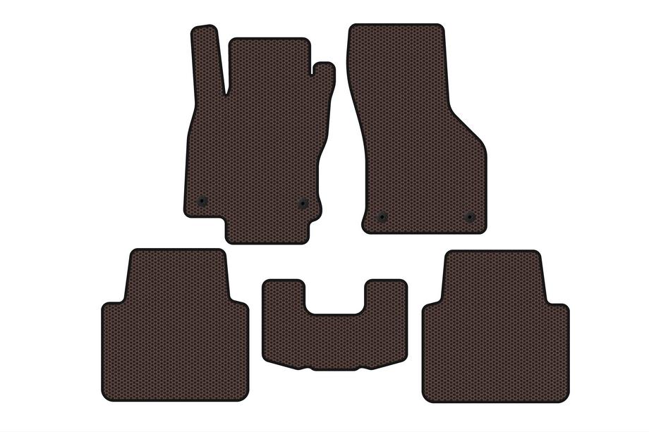 Volkswagen Arteon 2017–2025 Rubberen automatten Carsuit (LB, bruin) Image