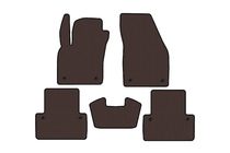 Volvo V50 2004–2012 Rubberen vloermatten Carsuit (2007-2012, SW, bruin) foto 1